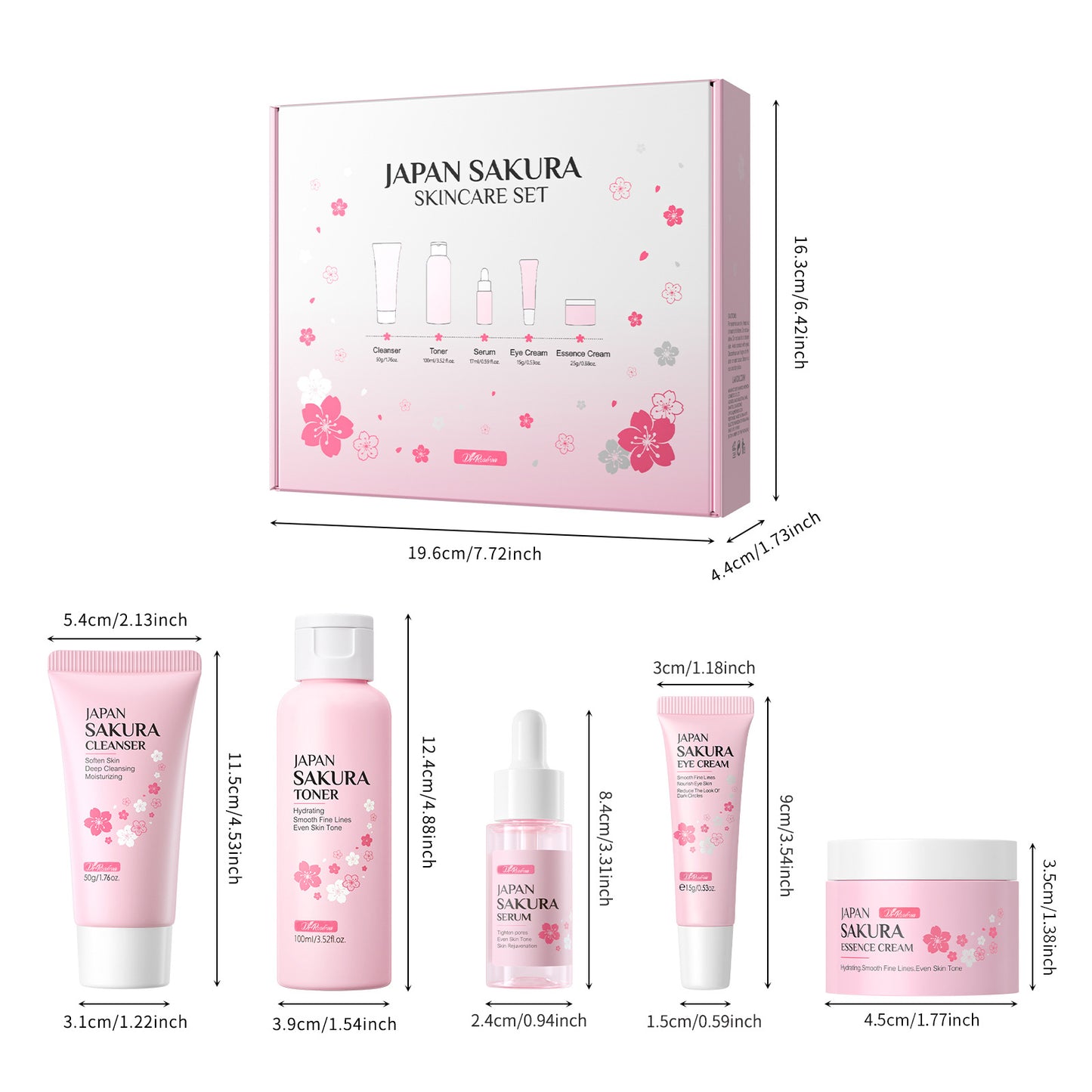 DR Japan Sakura Series - Five-Piece Set