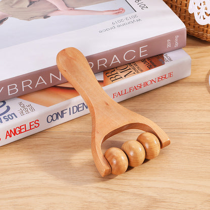 Versatile Wooden Roller Massager