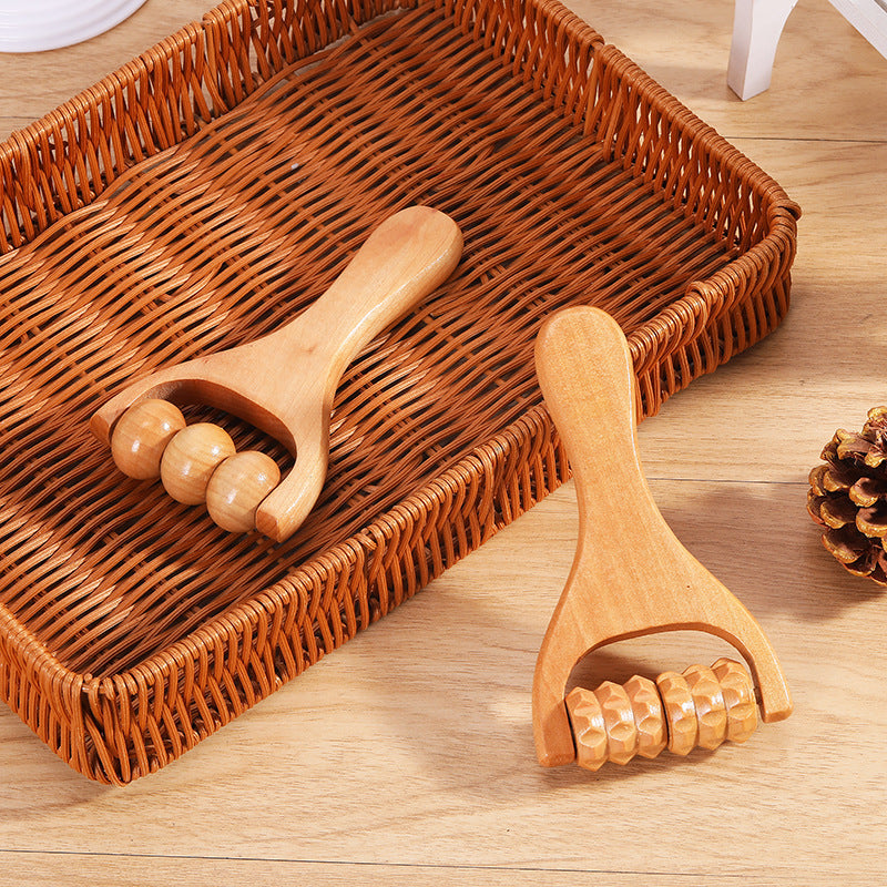 Versatile Wooden Roller Massager