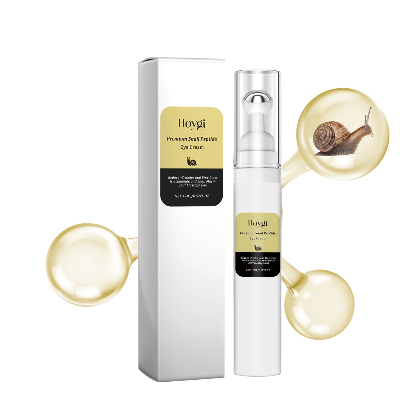 Snail Peptide Eye Cream Roller