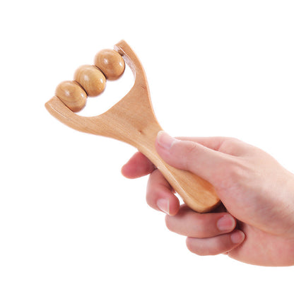 Versatile Wooden Roller Massager