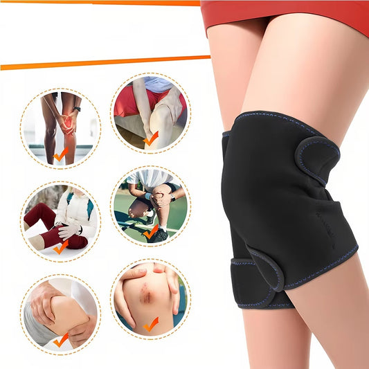 Warm Heating Knee Pads Self-Heating Magnet Therapy With 2x16 Energy Non-Electric Relieve Cold Knees And Prevent Old Cold Legs