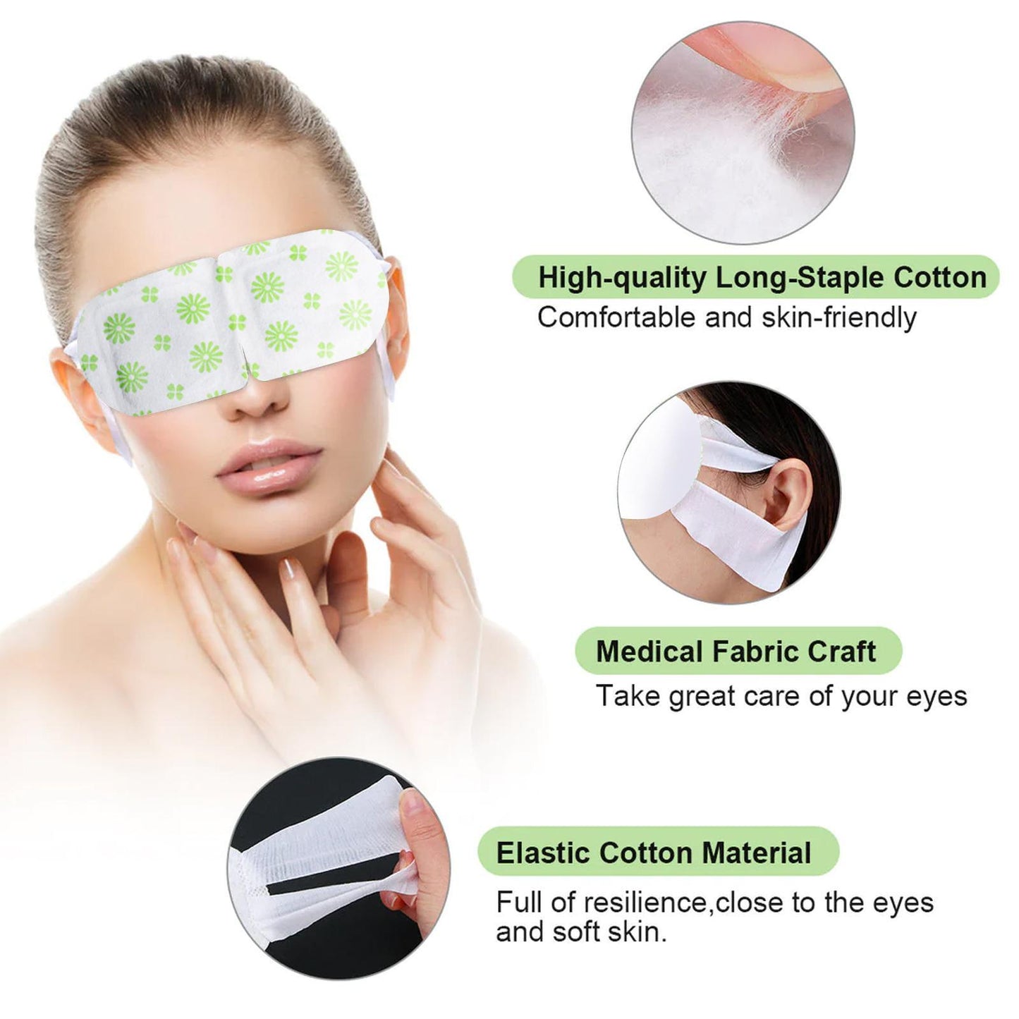 Self-Heating Eye Masks - 5 Pack